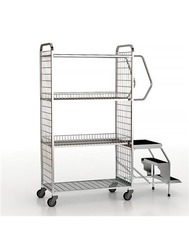 Καρότσι αποθήκης Υ163εκx90x46εκ.