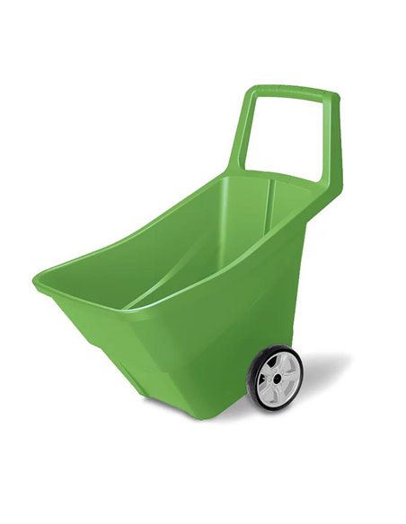 Καρότσι κήπου λαδί Υ92,5x84x57,5εκ.