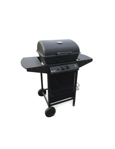 Ψησταριά υγραερίου 2 εστιών Y100x97x55εκ.