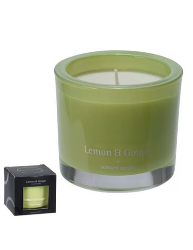 Κερί αρωματικό Ø9xY8εκ. lemon - ginger