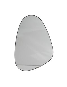 Καθρέφτης επιτοίχιος Nextdeco μαύρο πλαίσιο 51x76εκ.