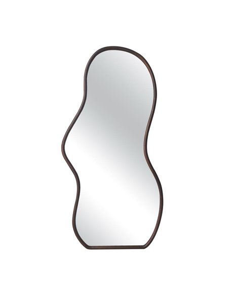 Καθρέφτης επιτοίχιος Nextdeco φυσικό ξύλο oak 90x180εκ.