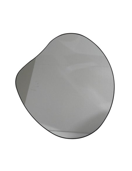 Καθρέφτης επιτοίχιος Nextdeco μαύρο μεταλλικό πλαίσιο 70x80εκ.