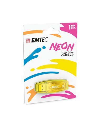 Emtec USB2.0 C410 16GB  P2 Neon