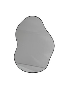 Καθρέφτης επιτοίχιος Nextdeco μαύρο πλαίσιο 60x90εκ.