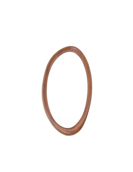 Καθρέφτης επιτοίχιος Nextdeco 81x45εκ. πλαίσιο MDF - PVC σκούρο χρώμα