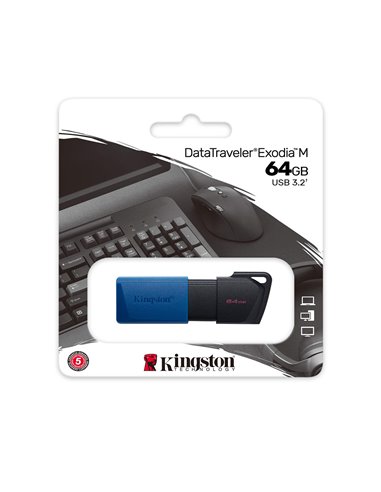 Flash USB 3.2 64GB Kingston DT Exodia M - DTXM 64GB