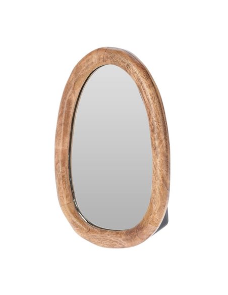 Καθρέφτης οβάλ Nextdeco I ξύλινος Υ23εκ.