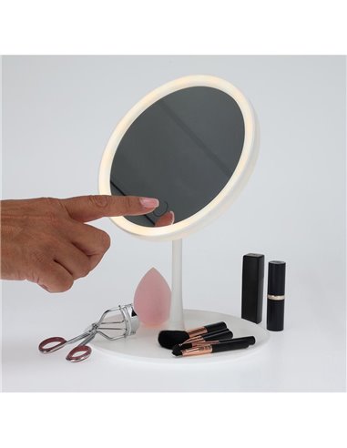 Καθρέφτης led Y27xØ17.5εκ., με 3 βαθμίδες φωτισμού