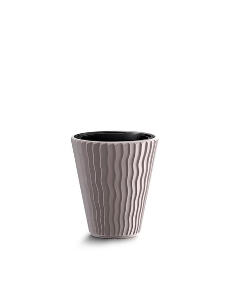 Γλάστρα - κασπώ Sandy mocca Y38,1xΦ34,9εκ.