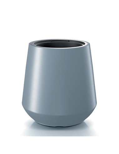 Γλάστρα - κασπώ Heos ανοιχτό γκρι Y35xΦ39,5εκ.