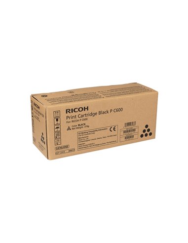 Toner Copier Ricoh P C600 Black - 15k Pgs