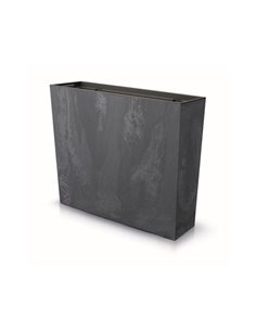 Ζαρντινιέρα ανθρακί beton effect Y49,8x58x18εκ.