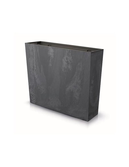 Ζαρντινιέρα ανθρακί beton effect Y49,8x58x18εκ.