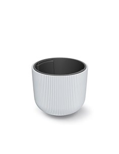 Γλάστρα - κασπώ Milly λευκό Y25,7xΦ29,8εκ.