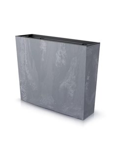 Ζαρντινιέρα γκρι beton effect Y49,8x58x18εκ.