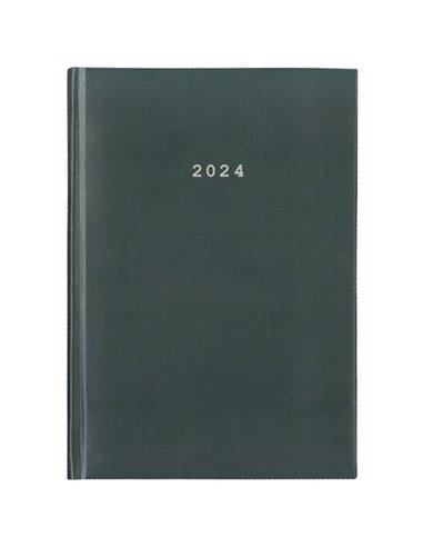 Next ημερολόγιο 2024 basic ημερήσιο δετό γκρι 12x17εκ.