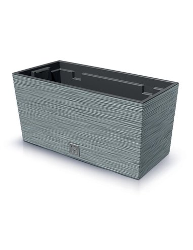 Ζαρντινιέρα - κασπώ Furu γκρι Y19,5x39,5x18,5,5εκ.