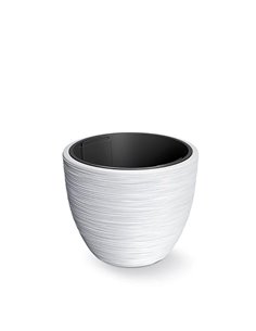 Γλάστρα - κασπώ Furu λευκό Y32xΦ39εκ.