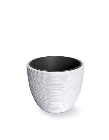 Γλάστρα - κασπώ Furu λευκό Y32xΦ39εκ.