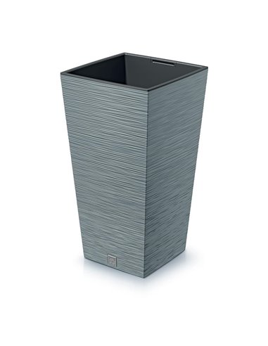 Γλάστρα - κασπώ FURU γκρι Y75,5x39,5x39,5εκ.