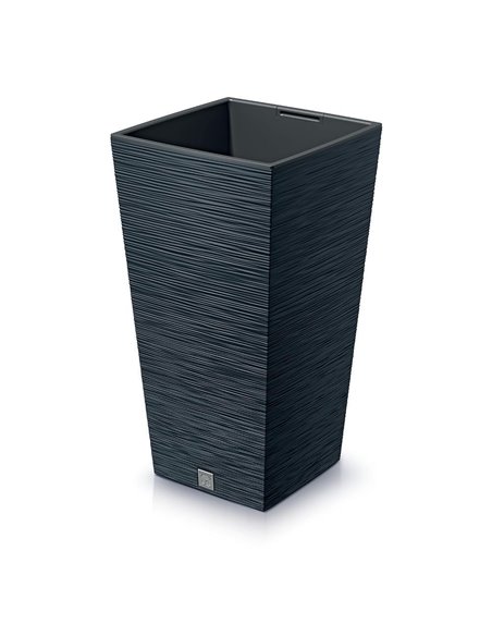 Γλάστρα - κασπώ FURU ανθρακί Y75,5x39,5x39,5εκ.