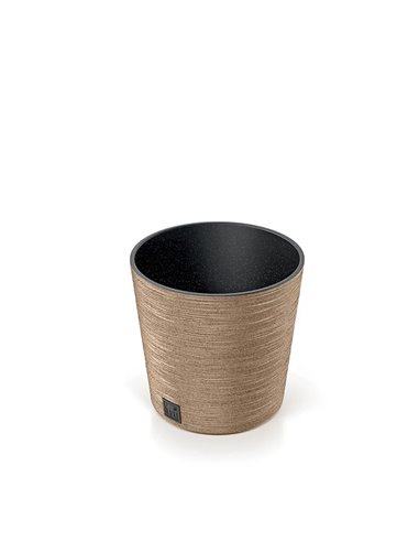 Γλάστρα - κασπώ FURU καφέ Y29,4xΦ30εκ.