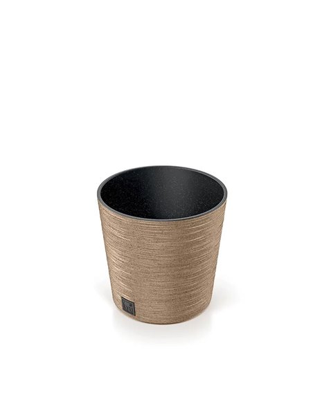 Γλάστρα - κασπώ FURU καφέ Y29,4xΦ30εκ.