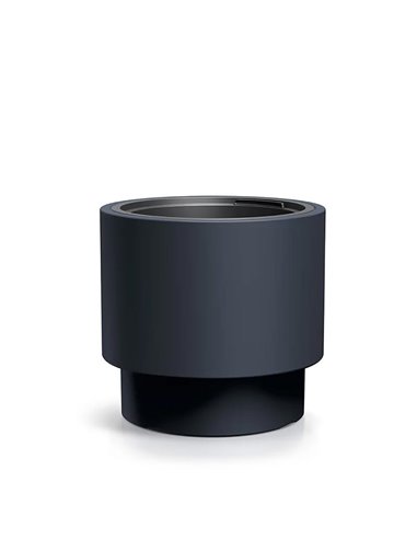 Γλάστρα - κασπώ Heos ανθρακί Y37xΦ39,5εκ