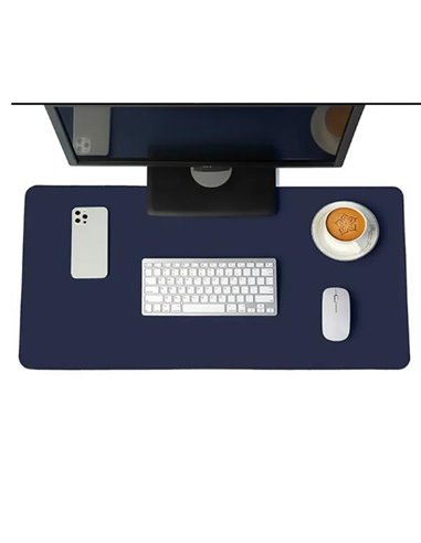 Θερμαινόμενη επιφάνεια - mousepad γραφείου 60x36εκ σκούρη μπλε