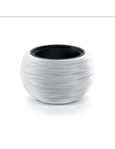 Γλάστρα - κασπώ Furu λευκό Y23x∅37,8εκ.
