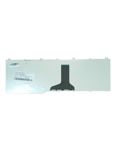 Πληκτρολόγιο για Toshiba Satellite Pro C650/C660/L650/L670, US, λευκό