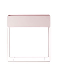 Κασπώ - ράφι με μεταλλική βάση ροζ Y75x60x25εκ.