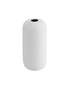 Βάζο κεραμικό λευκό Υ14,5x∅8εκ.