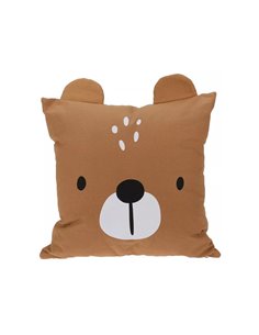 Μαξιλάρι διακοσμητικό αρκουδάκι 40x40εκ.