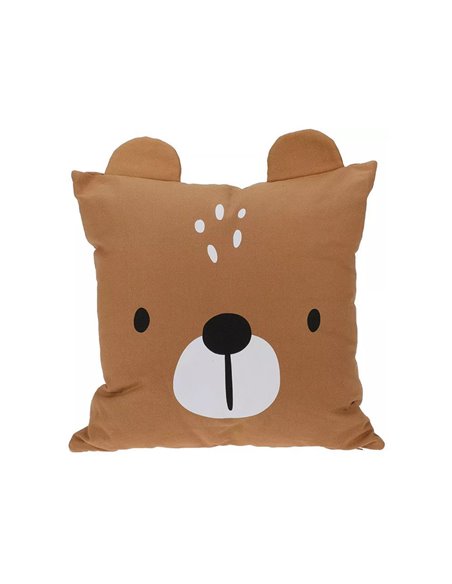 Μαξιλάρι διακοσμητικό αρκουδάκι 40x40εκ.