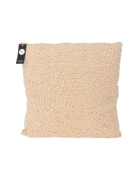 Μαξιλάρι διακοσμητικό τετράγωνο μπεζ 45x45εκ.