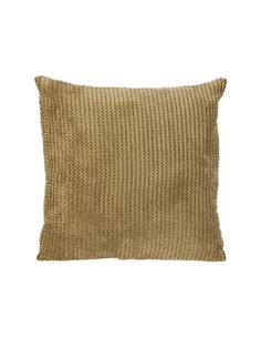 Μαξιλάρι διακοσμητικό με γραμμές μπεζ 45x45εκ.