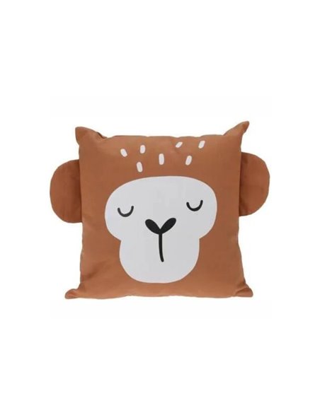 Μαξιλάρι διακοσμητικό μαιμού 40x40εκ.