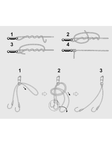 POWERTECH στριφτάρι ψαρέματος FISH-0005, 14 x 2.2mm, 50τμχ