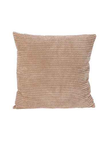Μαξιλάρι διακοσμητικό με γραμμές εκρού 45x45εκ.