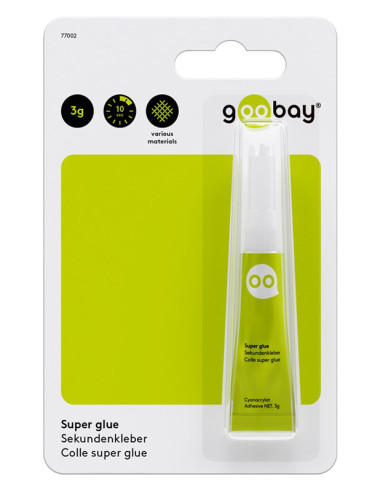 GOOBAY κόλλα Super Glue 77002, 3g