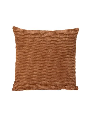 Μαξιλάρι διακοσμητικό με γραμμές καφέ 45x45εκ.