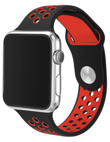 ROCKROSE band σιλικόνης Starry Night για Apple Watch 42/44mm, μαύρο