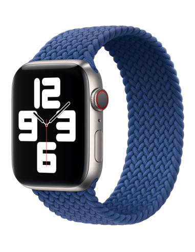 ROCKROSE πλεκτό solo band Maya για Apple Watch 42/44mm, 150mm, μπλε