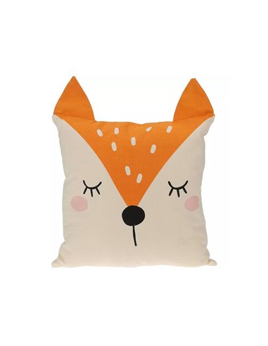 Μαξιλάρι διακοσμητικό αλεπού 40x40εκ.