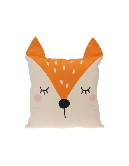 Μαξιλάρι διακοσμητικό αλεπού 40x40εκ.