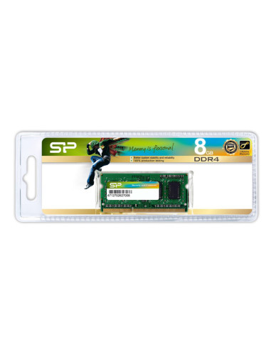 SILICON POWER μνήμη DDR4 SODimm SP008GBSFU320X02, 8GB, 3200MHz, CL22