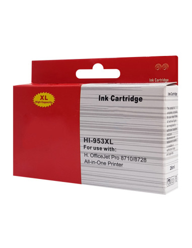 Συμβατό Inkjet για HP 953 XL, 26ml, κυανό