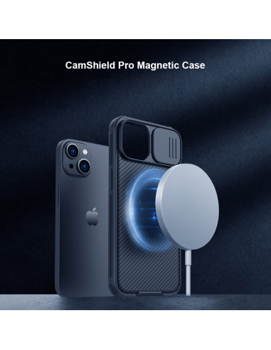 NILLKIN θήκη CamShield Pro Magnetic για iPhone 14 Plus, μαύρη